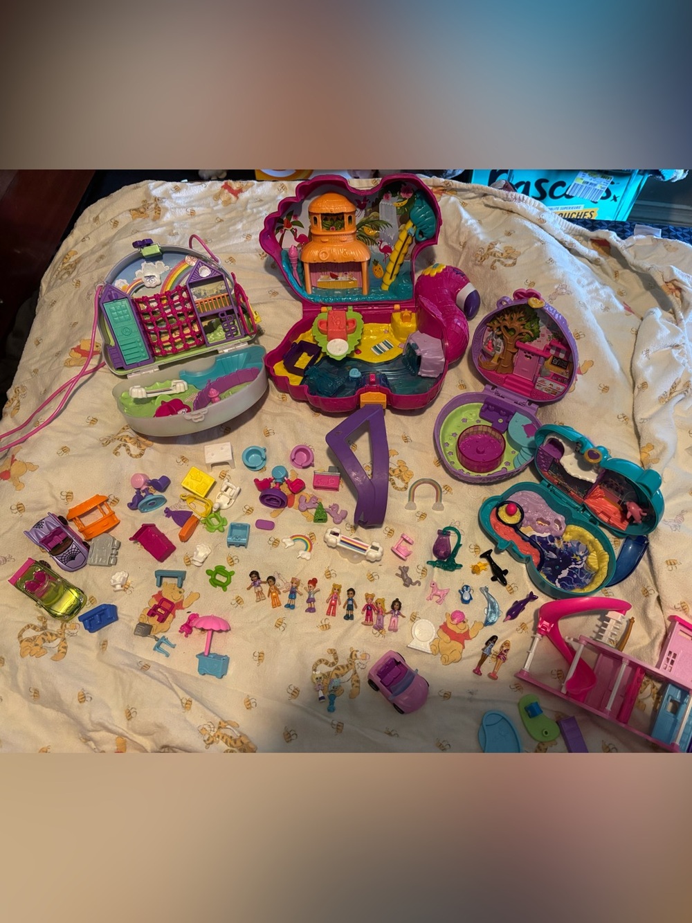 Mini Polly pocket / Barbie doll bundle